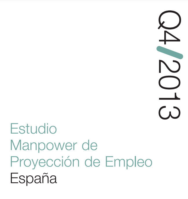 Estudio Manpower Proyección Empleo (cuarto trimestre 2013)